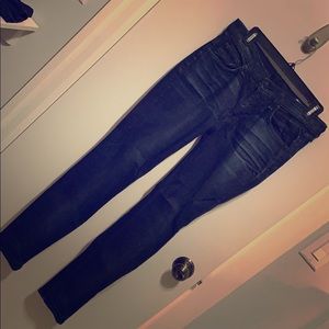 Skinny dark wash Rag & Bone Jeans from Intermix 28